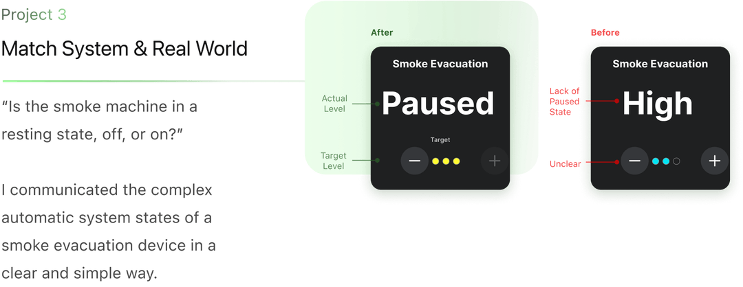 Project 3 — Match system & real world